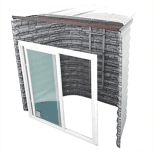 Nail Fin 4040 Slider Basement Egress Window System